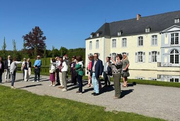 LES JARDINS ET LE CHATEAU D'ANNEVOIE EN V.I.P POUR EPICURIUS !